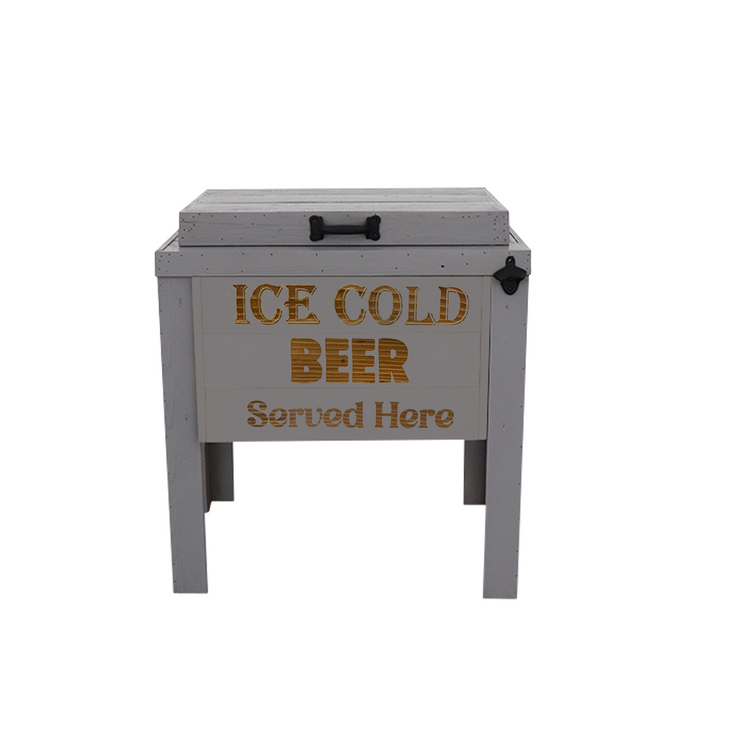 Haggards Single Cooler with 3 Engraved Lines - Stonehedge