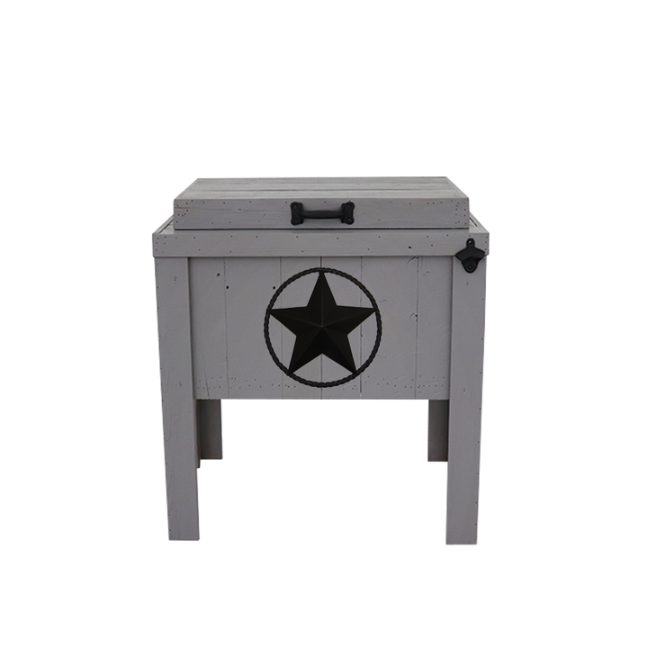 Haggards Single Cooler with Steel Star and Rope - Stonehedge