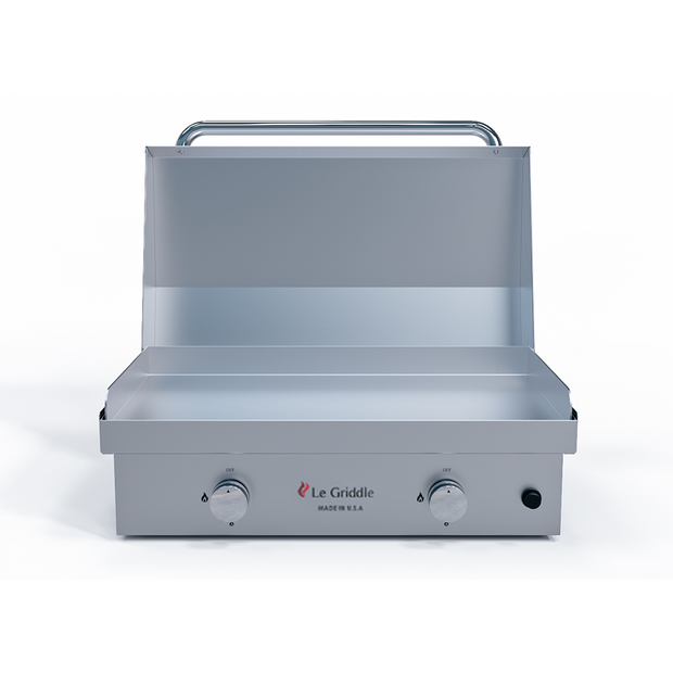 Le Griddle - 2 burner gas griddle with lid