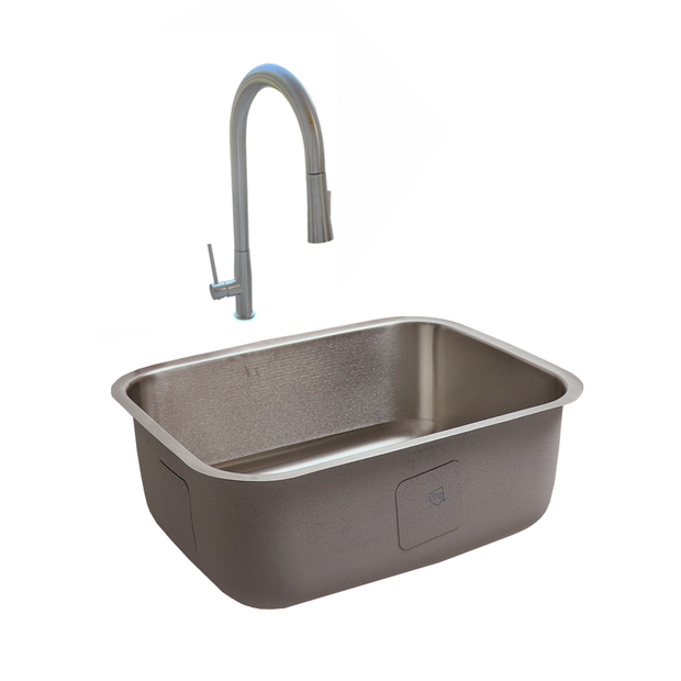 Stainless Steel Sink with Faucet