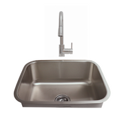 Stainless Steel Sink with Faucet