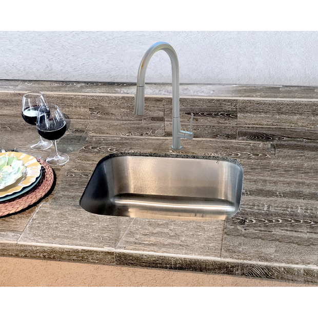 Stainless Steel Sink with Faucet