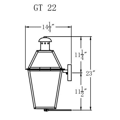 The Coppersmith's Georgetown 22 Electric Light - GT22E ...